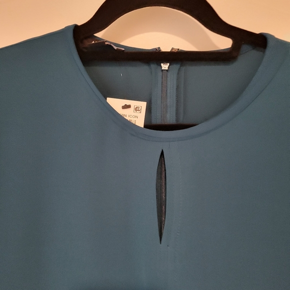 Alfani  Maxi  Elegant Green Dress   Size Small  # 133 - Picture 3 of 6